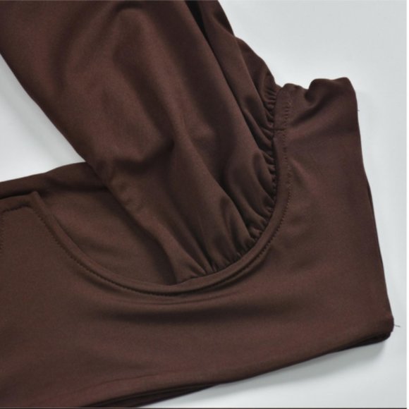 Gray Snake Skin Bra Top - Picture 4 of 5